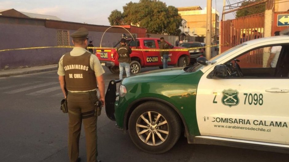 La mujer no fue identificada y huyó en otro vehículo. (Foto: Carabineros). 